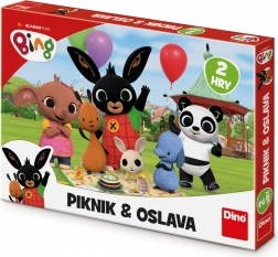 Picknick en feest 2-in-1 BING – kinderspellen