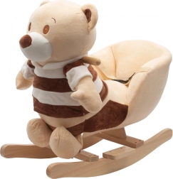 Schommelende pluchen teddybeer met melodie PlayTo