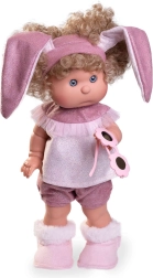 Iris pop met volledig vinyllichaam 38 cm