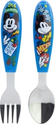 Kinderbestek Mickey Mouse - set 2 stuks