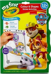 Crayola kleurrijke vormen en kleuren PAW PATROL – actieve kleurplaat