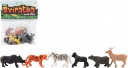 Mini Safari Dierentuin Plastic Dieren Set