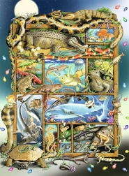 Ravensburger puzzel vissen en reptielen xxl 200 stukjes