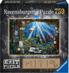 Ravensburger Puzzel EXIT: Onderzeeër 759 stuks