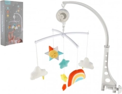 Baby mobiel voor boven het bedje met opwindmechanisme
