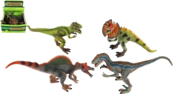 Plastic dinosaurusfiguur 34x17 cm - set van 8 soorten
