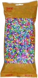 Strijkkralen pastel 5 mm, 6000 stuks