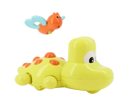 Krokodil met geluiden en bijtje-bijtring