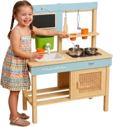 Classic World XXL houten buitenkeuken met accessoires