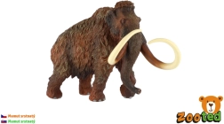 Wolharige mammoet – realistische plastic figuur 18 cm