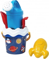 Androni zandsets Vesmír met gietertje – klein, 6-delig