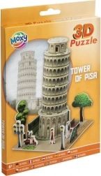 3D-puzzel Scheve Toren van Pisa 21 stukjes