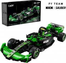 Bouwset CaDA sportauto F1 KICK SAUBER 1:24, 314 onderdelen