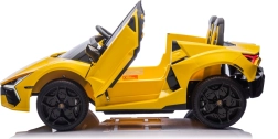 Elektrische speelgoedauto LAMBORGHINI Revuelto XL, geel, 24V, tweezitter