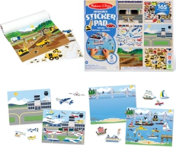 Melissa & Doug herbruikbare stickers Voertuigen