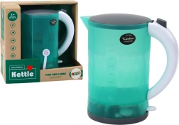 Elektrische kinderwaterkoker op batterijen met licht en geluid – groen