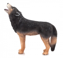 Mojo figuur huilende wolf – medium