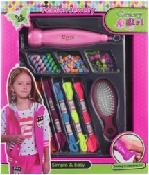 Handmatige kralen- en touwinvlechter voor haar