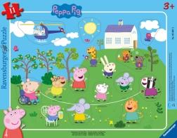 Ravensburger inlegpuzzel Peppa Pig, 11 stukken