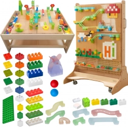 Constructieset knikkerbaan STEM Masterkidz 359 stuks