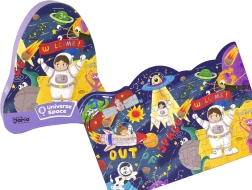 Puzzel Kosmos: UFO en Planeten 48 stukjes