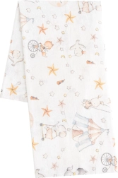 Flanellen babyluier met print New Baby Circus