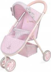 Sportieve driewieler poppenwagen Sophie 55 cm