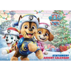 Paw Patrol adventskalender met kantoorbenodigdheden