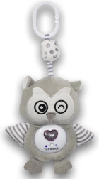 Pluchen hangspeeltje Baby Mix uil