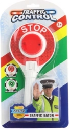 Politiebadge met licht