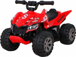 Kinder elektrische quad The Fastest met 25 W motor – Rood