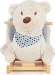 Bieco schommelende teddybeer met gevoerde zitting