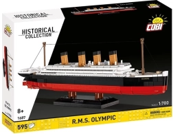 Bouwset RMS OLYMPIC – model van een trans-Atlantische oceaanlijner 1:700 (595 onderdelen)