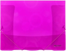 Map met elastiek A4 roze