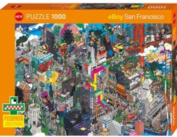 Puzzle Pixorama: San Francisco Quest 1000 stukjes