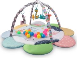 TinyMini educatieve speelmat 2-in-1 bloem Zoo