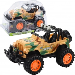 Kinder terreinwagen off-road in camouflagekleur, beige, 25 cm