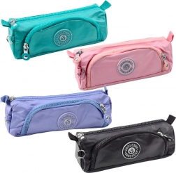 Schooletui met twee vakken en hanger