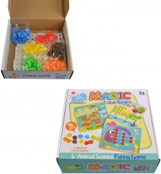 Mozaïek met gekleurde sjablonen, 96 stukken