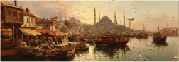 Panoramische puzzel Oud Istanbul 1000 stukjes ANATOLIAN