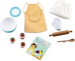 Kledingset voor Lottie-pop - banketbakker