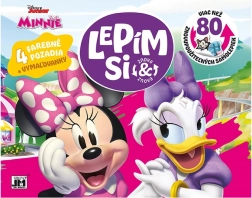ik plak Minnie opnieuw – herbruikbare stickers en kleurplaten
