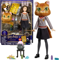 Harry Potter Hermelien Griffel – toverpop met Zwerkbalveranderdrank-set