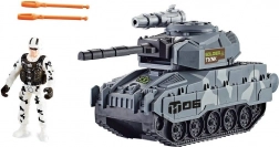 Tank met Militaire Figuur en Functionerende Artillerie