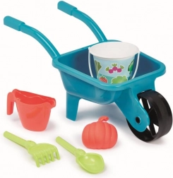 Tuin kruiwagen met gieter en emmer