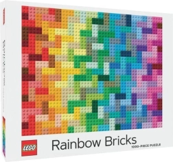 Chronicle Books puzzel LEGO regenboogstenen 1000 stukjes