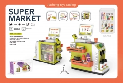 mini-supermarkt met accessoires