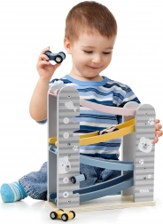 Houten racebaan voor autootjes VIGA PolarB