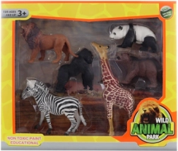 Set van wilde dieren van plastic voor kinderen