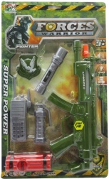 Militaire set voor kinderen 30 cm met licht- en geluidseffecten